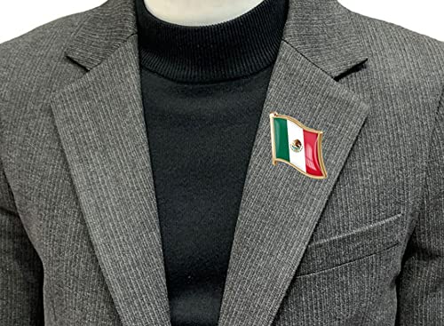 Image of vmcoatdu Country Flag Pin Badge International Travel Brooch Metal Alloy Souvenir Pin for Hat Clothes Backpack