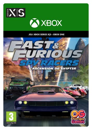 Fast and Furious Spy Racers Xbox pour jouer en écran scindé en famille le week-end