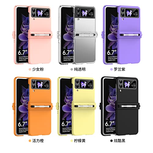 Capa Para Samsung Galaxy Z Flip 4, Capa Protetora Com Dobradiça Dupla, Capa De Telefone Anti-choque