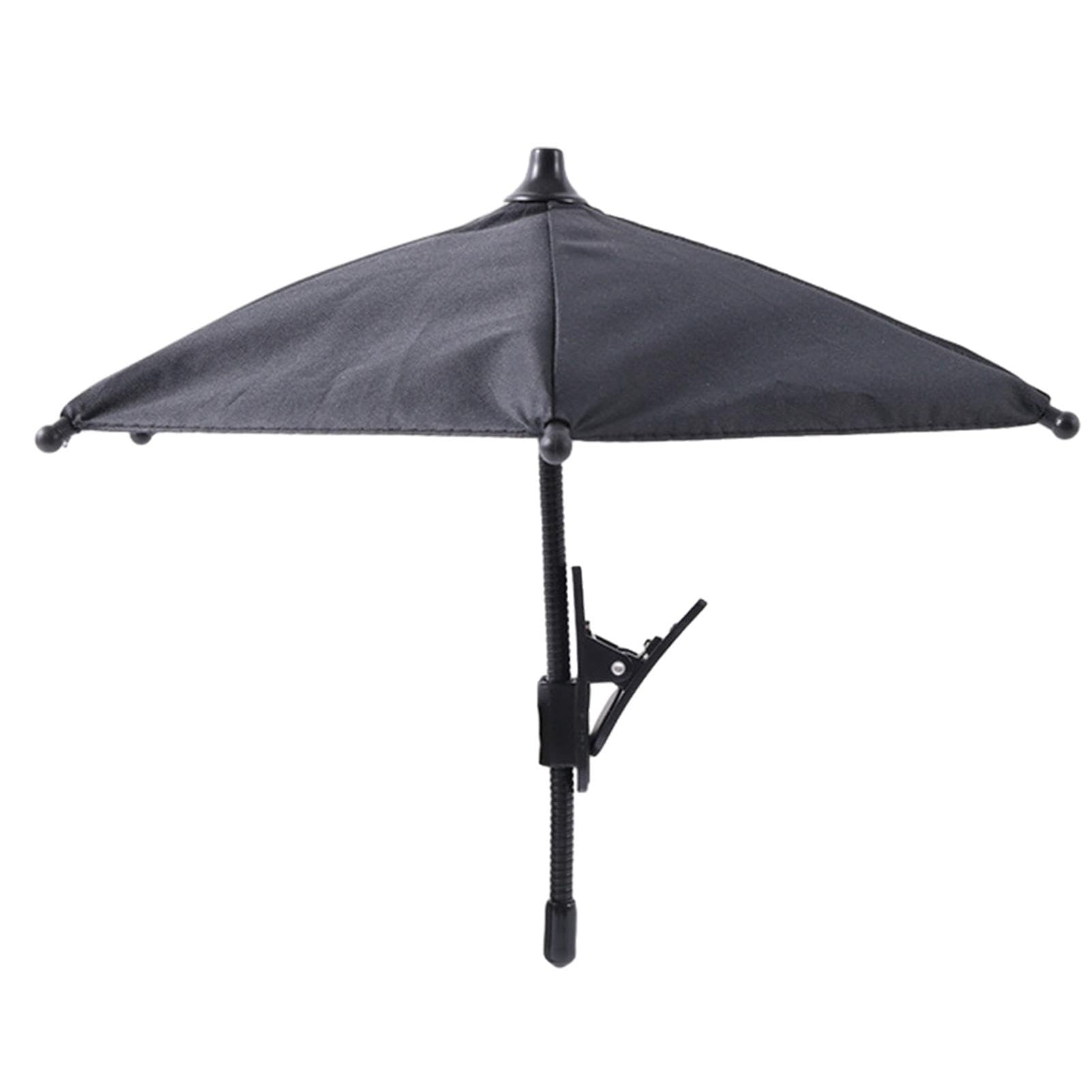 Parapluie de téléphone – Parapluie de téléphone de Plage, Pare-Soleil de téléphone bloquant l'éblouissement | Support de Parapluie de téléphone Pare-Soleil Noir, pour Voyage, extérieur