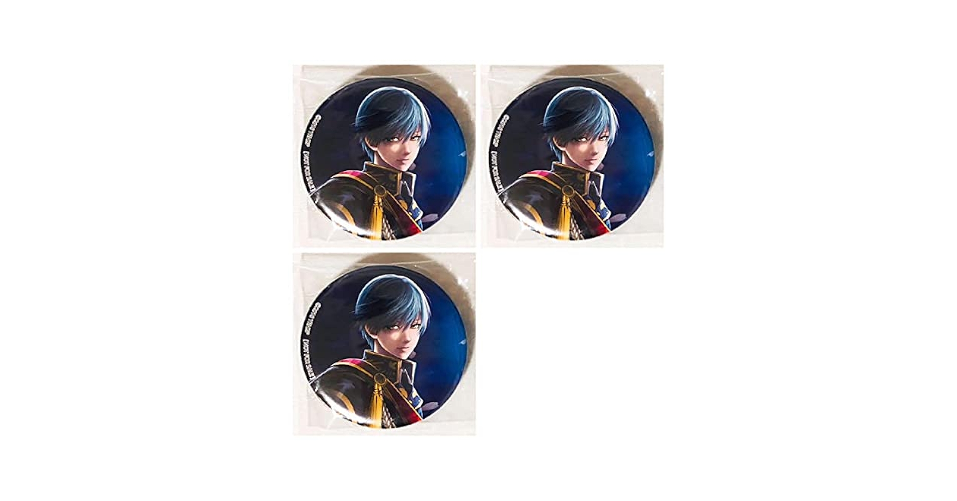 Amazon.co.jp: 刀剣乱舞 一期一振 EDイラスト缶バッジ 3点セット