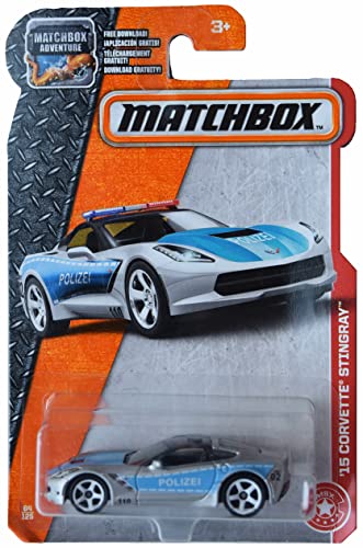 Matchbox 15 Corvette Stingray miniatura 1