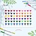 Ohuhu Markers for Adult Coloring Books No Bleeding 60 Colors Coloring Markers Water-based Dual Tips Fineliner & Brush Drawing Pens Art Pens for Kids Adults Sketch Journal - Maui - White