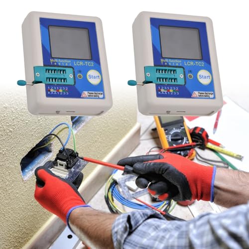 Compteur d'affichage couleur pour testeur composants multifonction et mesure résistance diode - 7