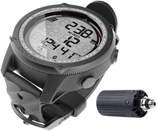 OCEANIC Reloj de buceo Geo Air | Conéctate a tu teléfono inteligente a través de la aplicación DiverLog+ | Pantalla grande y fácil de leer |