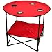Picnic at Ascot Travel Folding Table For Picnics And Tailgating, Red