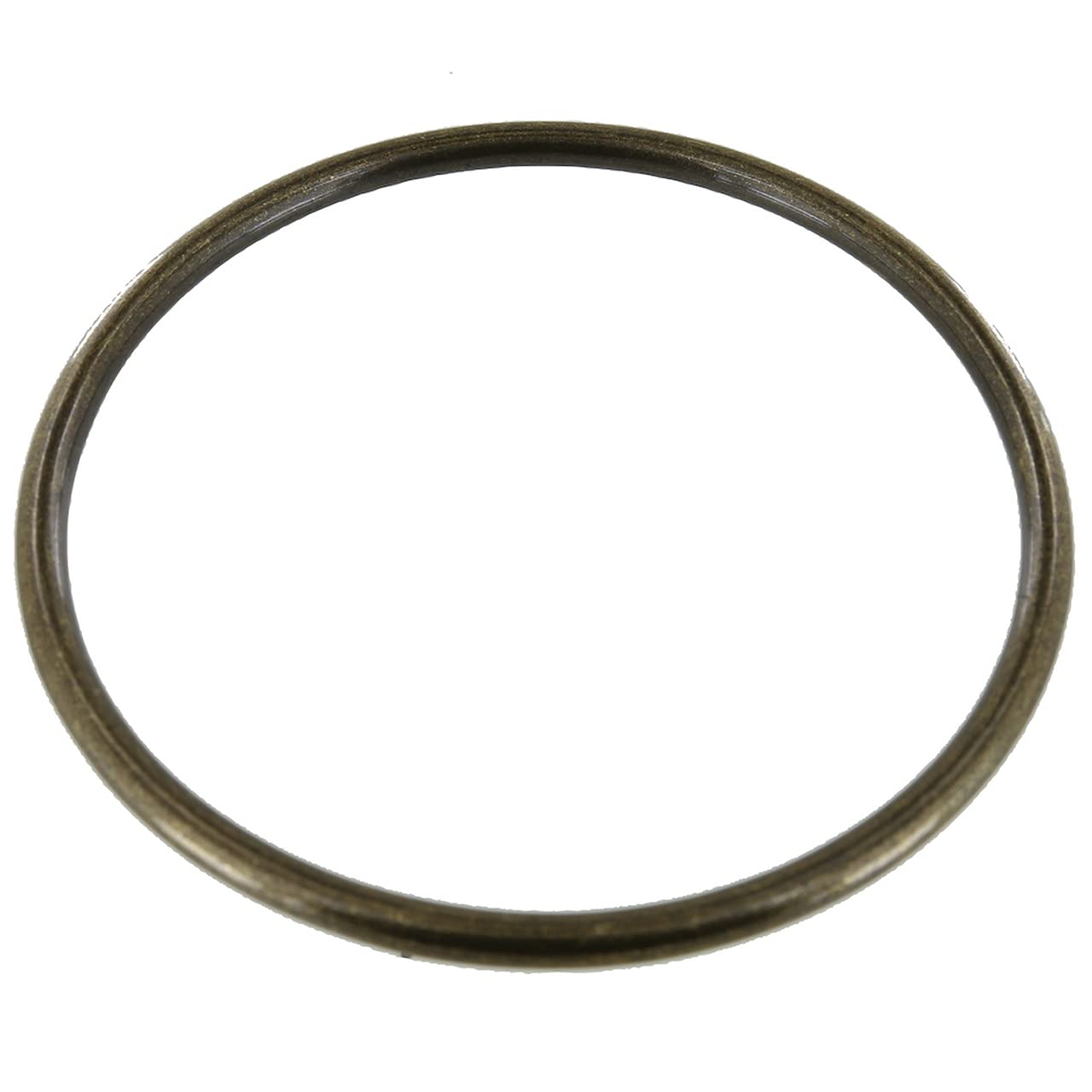 ORT Antique Brass, Thin O-Ring, Solid Brass-LL, 4"