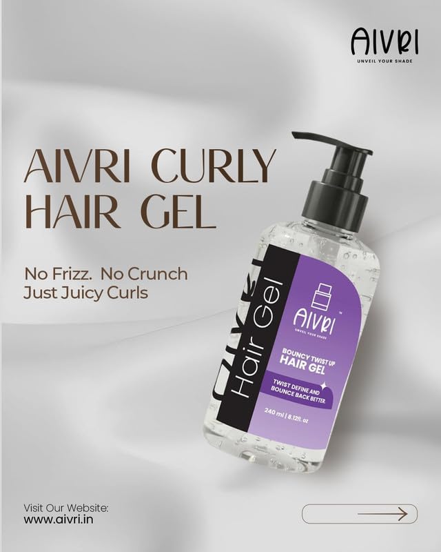 Image of Curl Defining Hair Gel for Bouncy Twists & Frizz Control 240ml