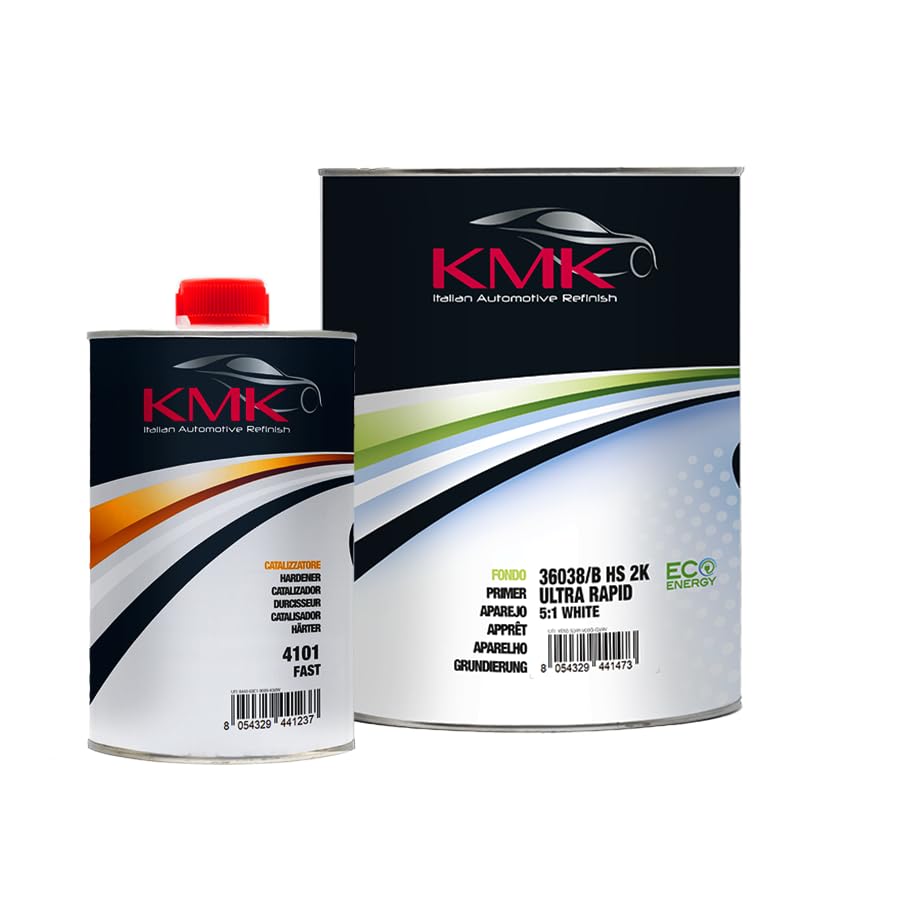 KMK KIT FONDO ULTRARAPIDO BIANCO 2K 5:1 (con catalizzatore rapido)