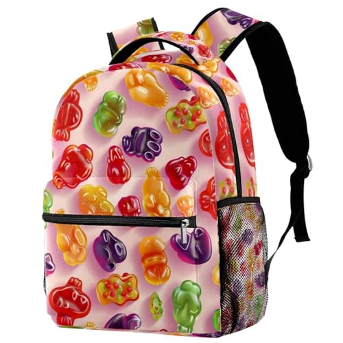 Sac à dos pour enfants de grande capacité multicolore pour l'école primaire et les adolescents
