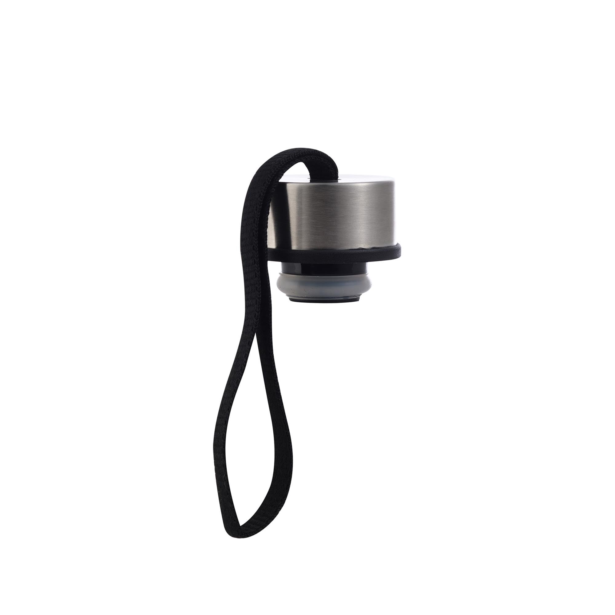 BERGNER GO LOVERS - Botella de Agua 570ML Acero Inoxidable - Tapa de Dos Vías - Óptimo para Bebidas con Hielo o Fruta - Mantiene Temperatura - Diseño Negro (Paquete de 2)