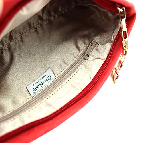 Annaluna Borsetta donna pelle clucth pochette da