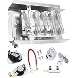 279838 Dryer Heating Element for Whirlpool Cabrio Maytag Kenmore Roper Amana Dryer Heating Element Parts Thermostat Thermal Fuse Kit Replaces 3403585, AP309425, PS334313 - by APPLIANCEMATES