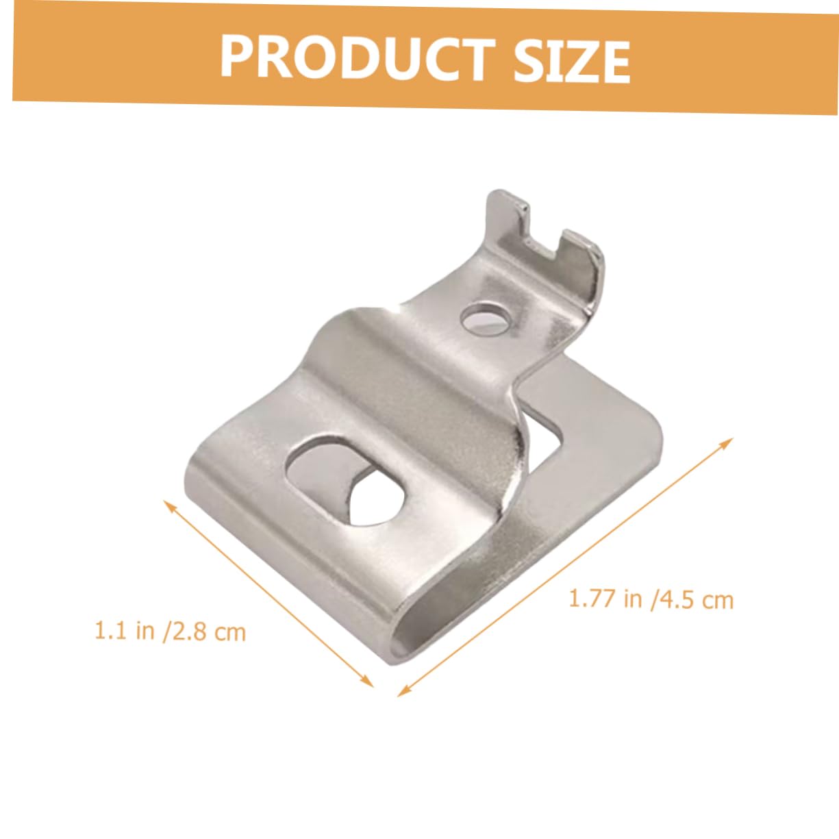 SHINEOFI 4 Set Clip Per Cintura Elettrici Inossidabile Gancio Per Chiavi E Trapani Ottimizza Organizzazione Dei Tuoi Strumenti Elettrici 4 Pezzi*4