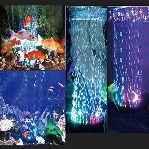 代引き不可 水族館エアストーン アクアリウムライト 熱帯魚ライト 多色led 9粒led 気泡ライト水槽ライト エアーポンプ 水槽用空気石 酸素補給 Serralheriacelli Com Br