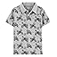Grey Heather Printed