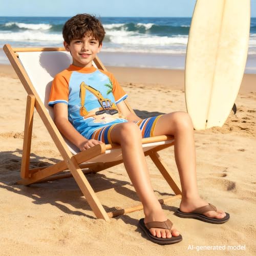 Image of STQ KIDS Flip Flops Girls Boys Unisex Summer Beach Sandals Non Slip Outdoor & Intdoor Little /Big Kid