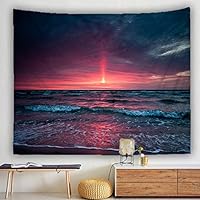 Amazon.co.jp: タペストリー ビーチ 壁飾り おしゃれ 美しい海 ヤシの