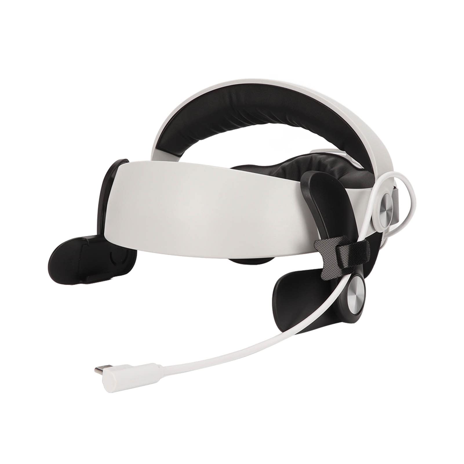 Correa Ajustable para la Cabeza para Oculus Quest 2, Comfort On Ear para Elite Strap VR Headband Reemplazo para Efectos de Sonido Mejorados y Mayor Inmersión en VR