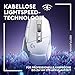 Logitech G G502 X LIGHTSPEED Draadloze Gaming Muis - Optische muis met LIGHTFORCE, hybride, optisch-mechanische schakelaars, HERO 25K gaming sensor, voor PC - macOS/WIndows - Wit