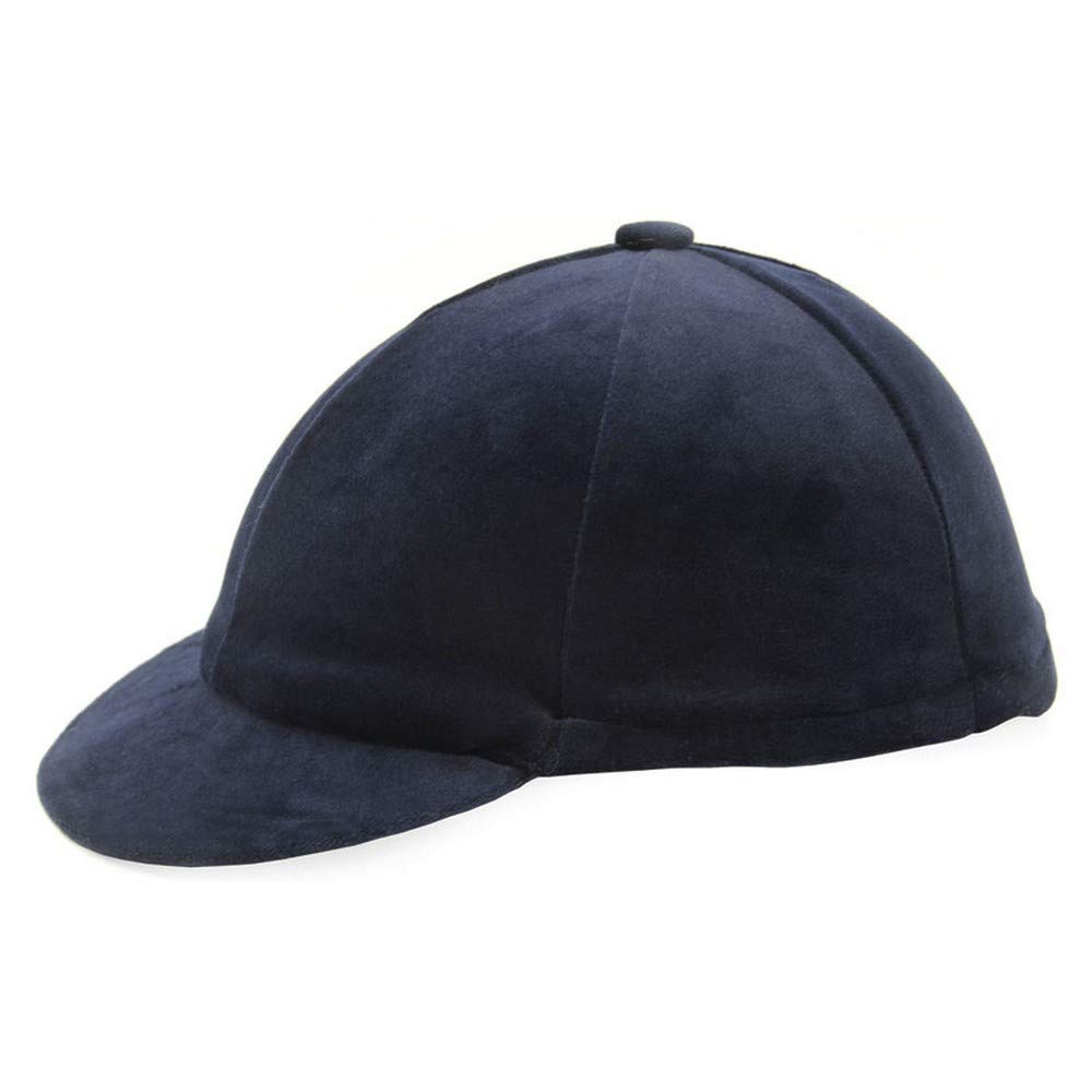 Hy Equestrian Hy Velvet Hat Cover - Navy