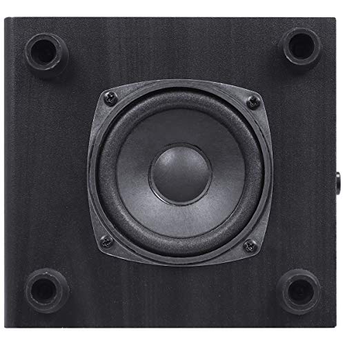 CAIXA DE SOM 2.1 TUNE 16W SUBWOOFER + 2 CAIXAS SATELITE EM MADEIRA - VINIK - CXTU16W - PRETO