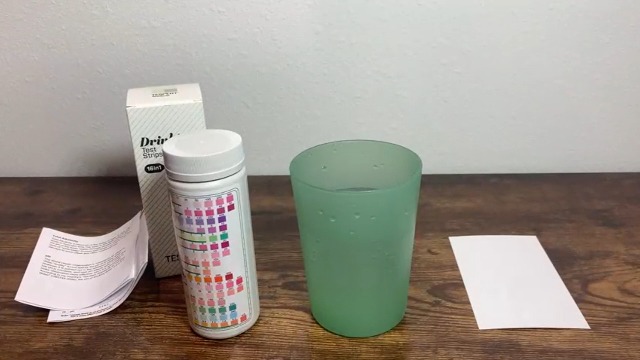 Kit Analisi Acqua Potabile Kit Test Acqua 17 In 1 - 125 Strisce + 2 Test Batteri - Per Potabile, Piscina, Pozzo Ph Meno Per Piscina