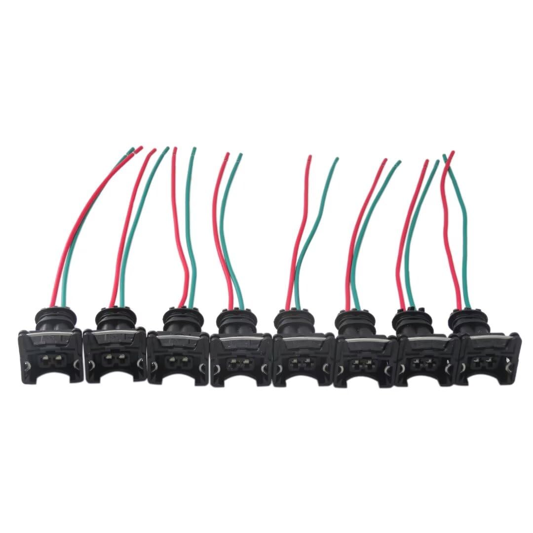 0280150943, 0280150939 Fuel Injector Wire Harness Fit for Ford F150 Base Extended Cab Pickup 3-Door 5.4L 330Cu. In. V8 BI-FUEL SOHC Naturally Aspirated 1998,XSPANDER New Version