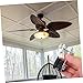 OUNONA Ceiling Fan Rod Fixing Clip Ceiling Fan Supplies Sturdy Installation Tool Clamp for Mount
