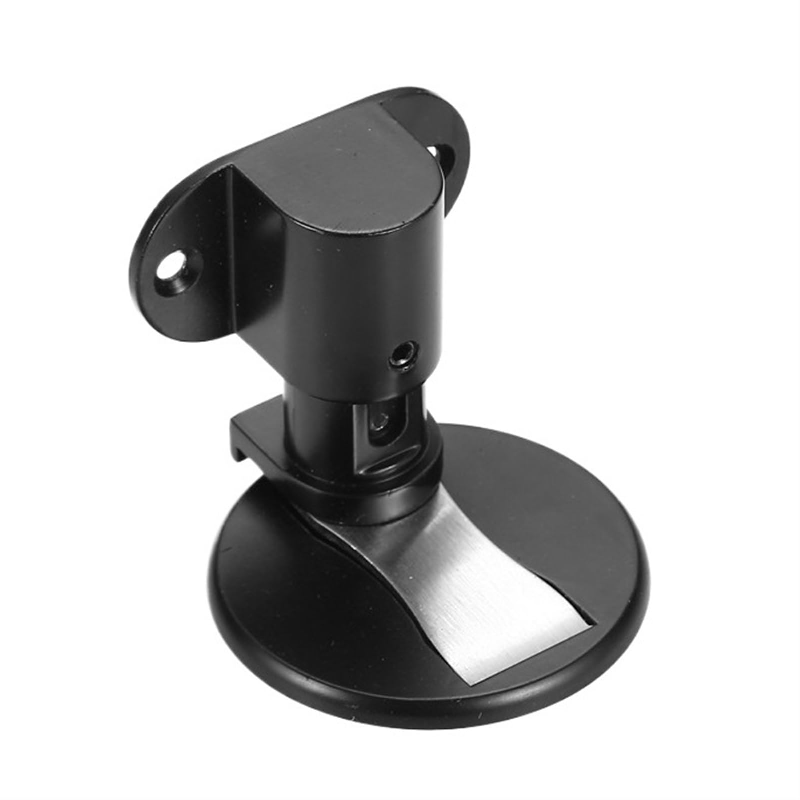 Tope de Puerta, Tope de Puerta magnético, Tope magnético Fuerte Invisible sin Perforaciones for Puerta del Dormitorio, Puerta táctil, Tope de Suelo for baño(Black,4PCS)