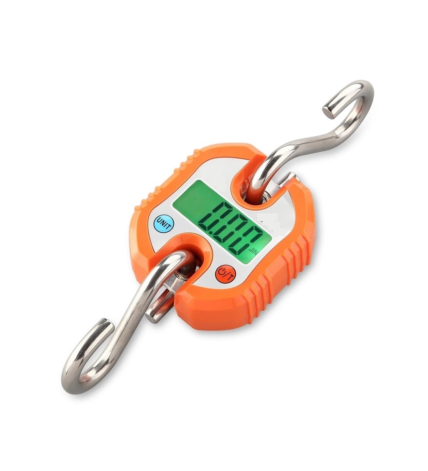 Digital Crane Scale, 150kg/50g Hanging Scale Digital Electronic Weighting Luggage Scale Hook Scales Weighing(Oranje)