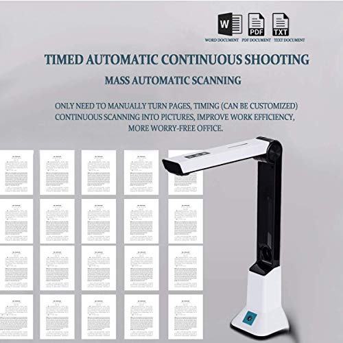 Document Camera for Teachers, High Definition Portable Scanner with OCR Text Recognition Function, Real-time Projection… - Image 4