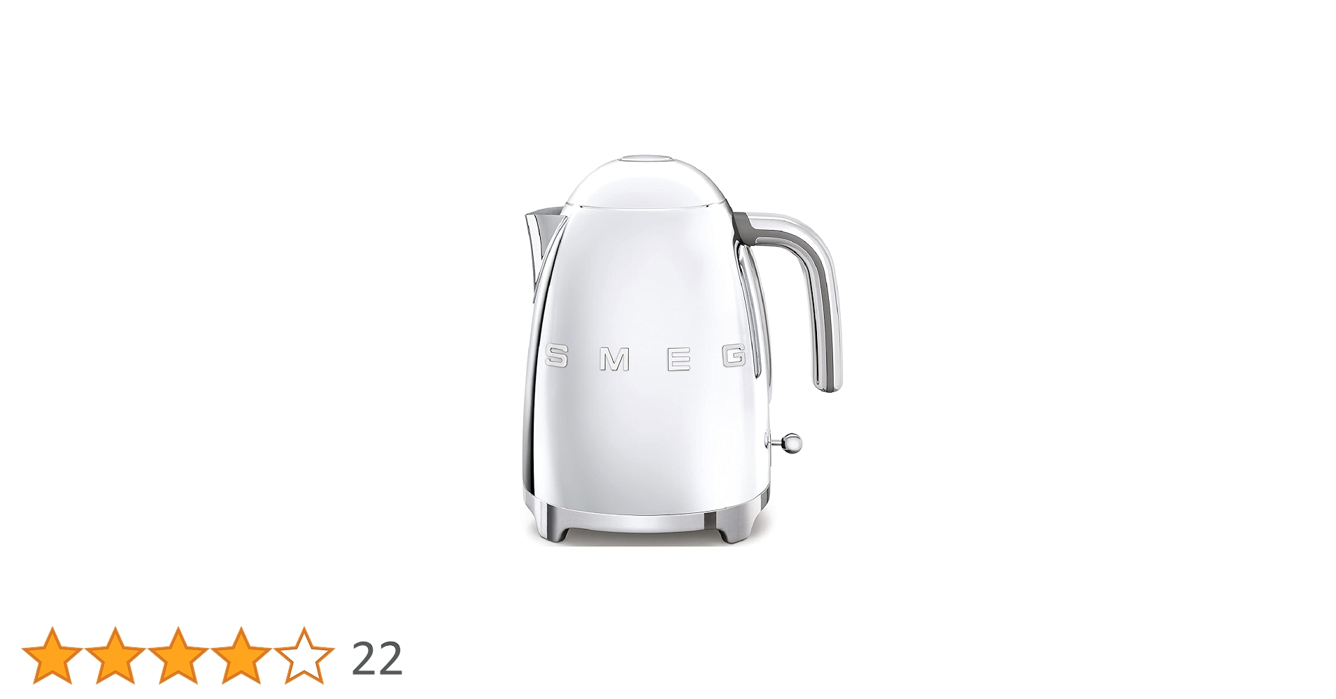 Amazon | 【日本正規品】SMEG スメッグ 電気ケトル (1.7L) (シルバー
