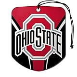 FANMATS Team ProMark NCAA Ohio State Buckeyes Air Fresheners2 Pack Shield Design Air Fresheners, Team Colors, One Size