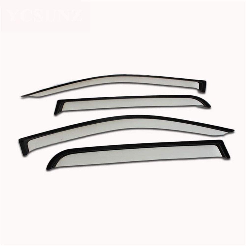 Buy LUOJU Car Window Guard Door Visor Vent Deflectors Car Wind