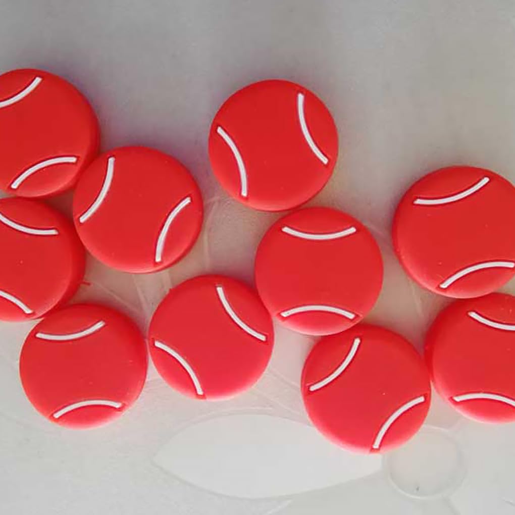 5 Pezzi Racchette Da Tennis Ammortizzatori Ammortizzatori Anti-vibrazione Riduzione Delle Vibrazioni Ammortizzatori Buffer Accessori Professionali Bianco