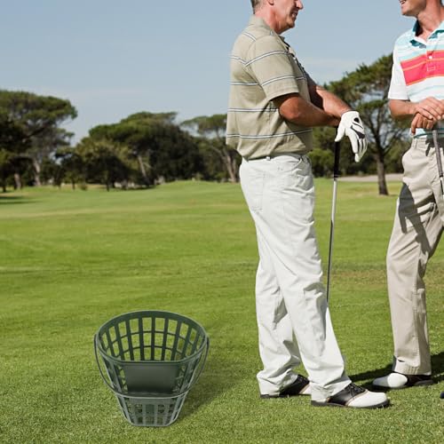 Contenedor de plástico para bolas de golf KALLORY con base estable de alta resistencia 7