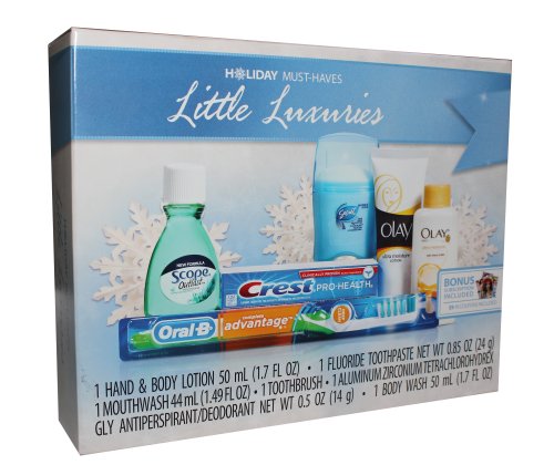 Holiday Must-Haves Little Luxuries Women's Personal Care Travel Gift Set