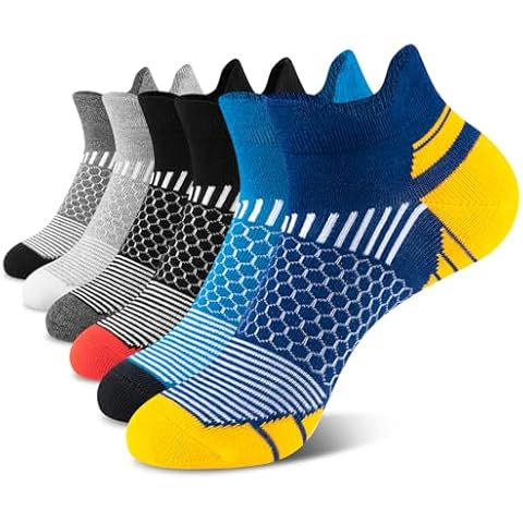 Niofind Cushioned Ankle Running Socks Cover