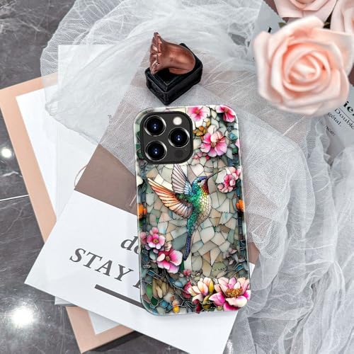 Coque iPhone 11 Pro Max colibri en fleurs DAIZAG antichoc rigide