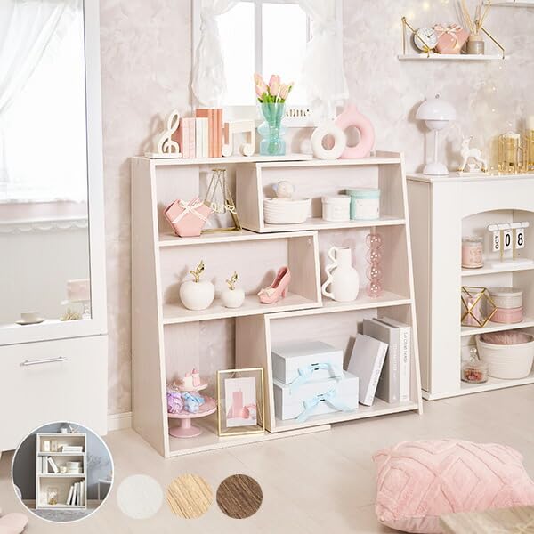 Amazon｜ロマンティックプリンセス 伸縮オープンラック（3段