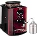 Krups Compact Cappucino Super Automatic Coffee Maker 15 Bar LCD Display 3 Levels Intensity 20 ml to 220 ml Cleaning and Descaling Program, Integrated Grinder, Milk Jug
