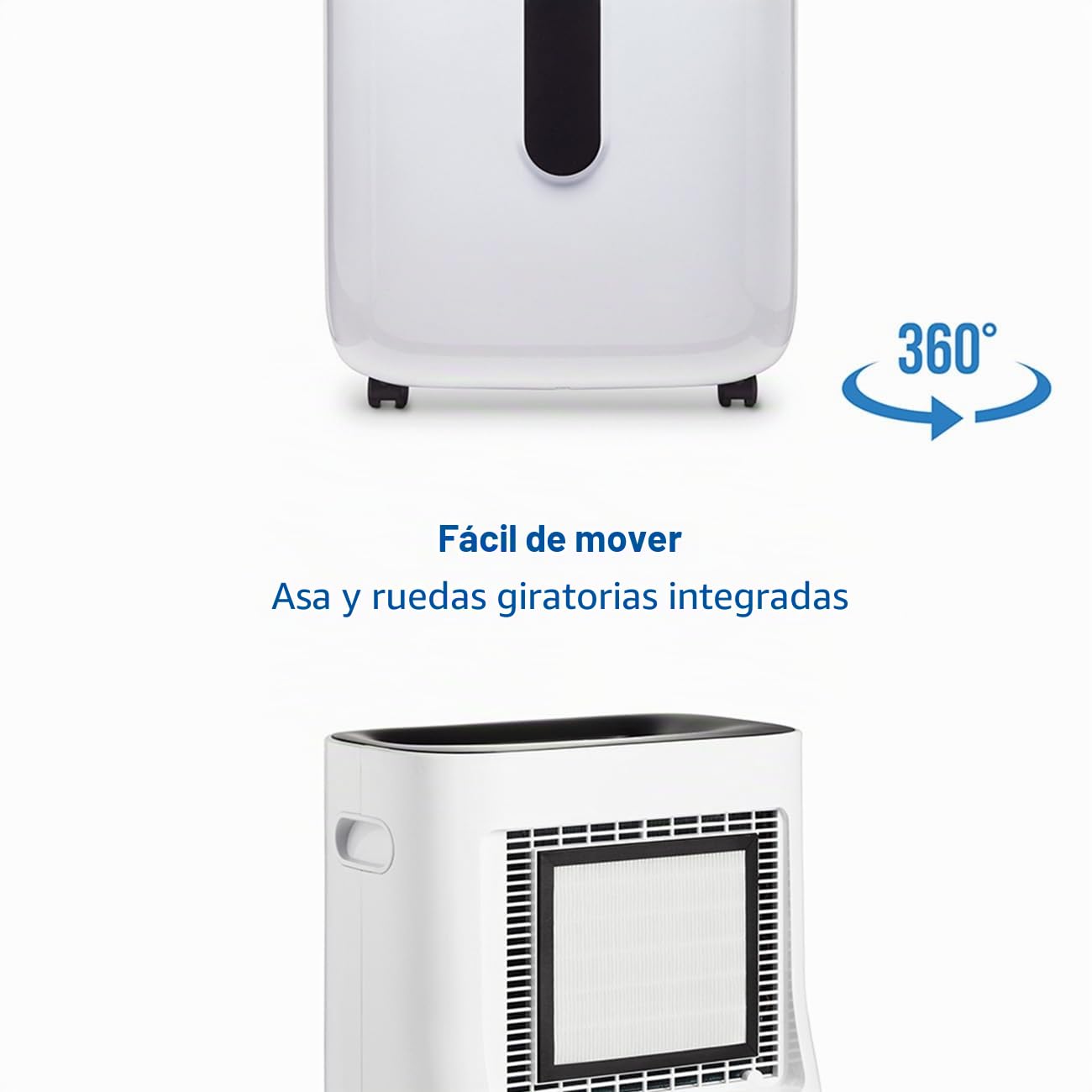 Deshumidificador y purificador de aire CA-706 Smart - de hasta 65 m² / 160 m³