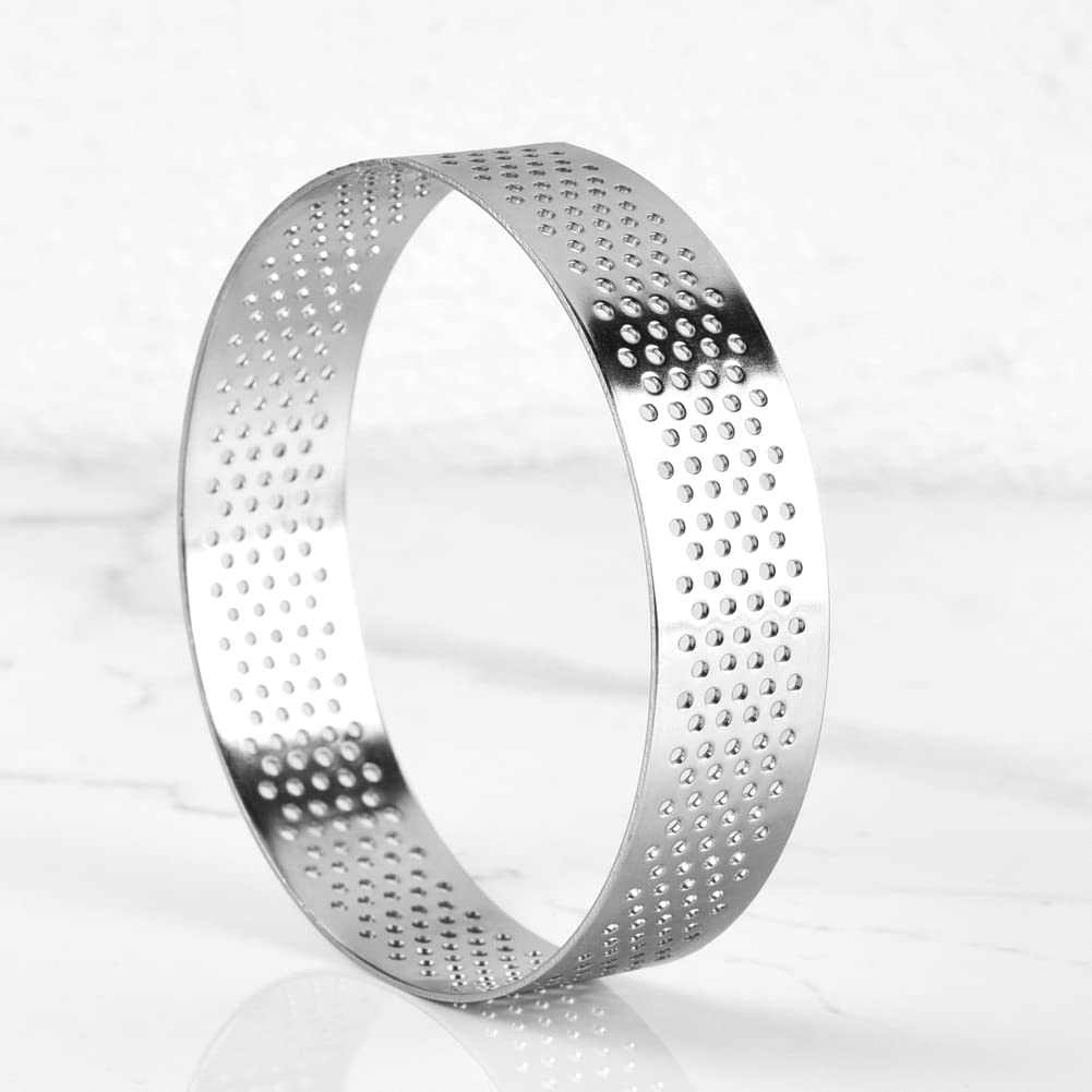 Guowall Perforated Tart Ring Set - Image 3