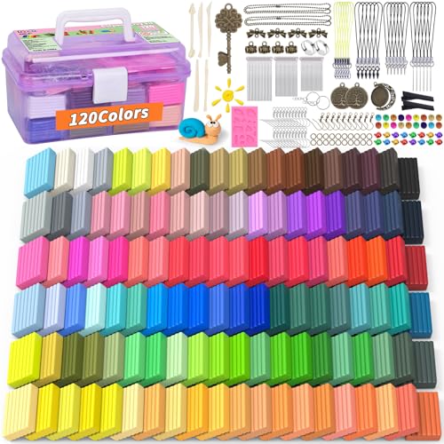 285 Pcs Polymer Clay DIY Starter Kit with Tools