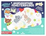 moses. Kleine Kuschelhelden Nachtleuchtende Fenstersticker – 44 Glow-in-the-Dark Fensterbilder mit Tiermotiven, Sternen und Monden, wiederverwendbare Fensterdeko fürs Kinderzimmer