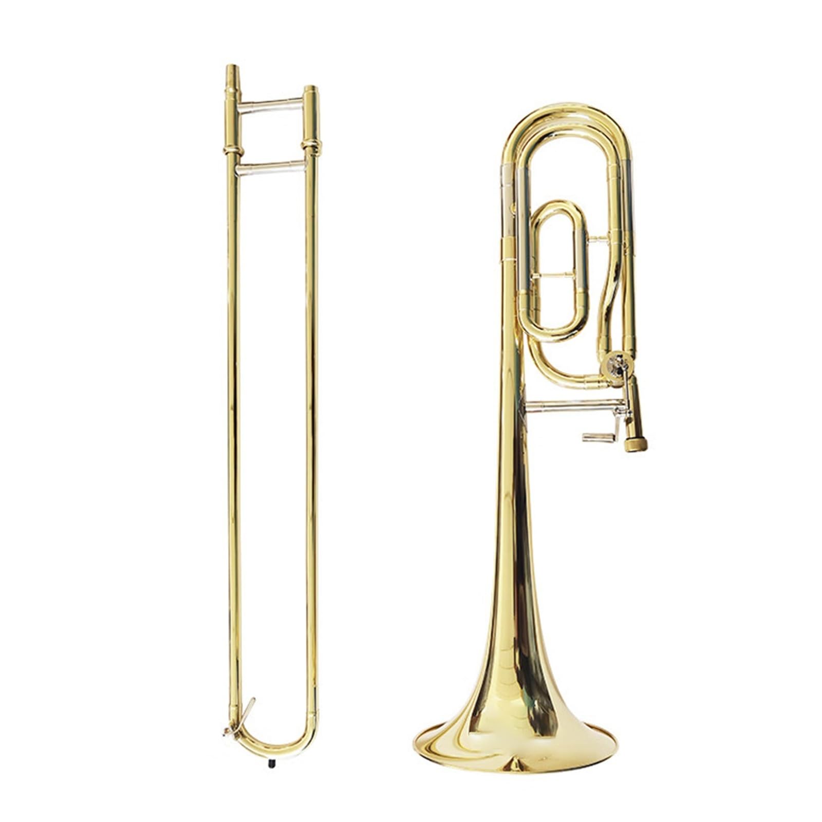 Puzon Instrument puzon tenorowy B dur odpowiedni dla początkujących