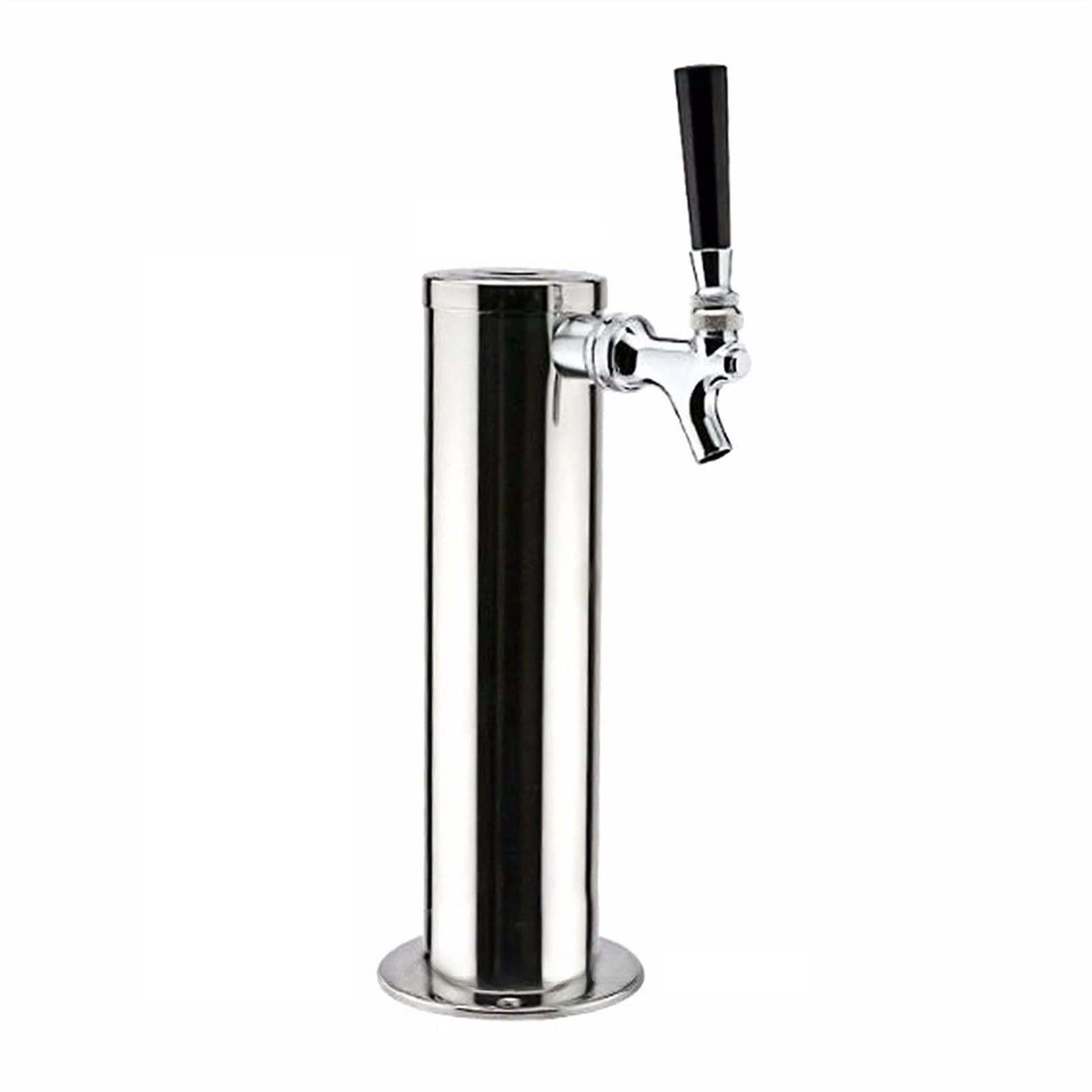 Rubinetto Singolo Rubinetto a Testa Singola Colonna for Vino Acciaio Cromato Birra alla Spina Bar Domestico per