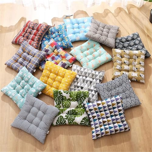 Coussin de siège épais en lin doux pour un confort d'assise prolongé