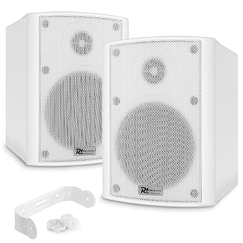 Power Dynamics BC30V Conjunto de Altavoces de 60 vatios, 100 voltios, 8 ohmios para Interior y Exterior IP56, Altavoz de 2 vías, Altavoz para Interior y Exterior, Altavoz de instalación Negro